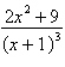 Write the form of the partial fraction decomposition of the rational expression. Do not solve for the constants.   A)    B)    C)    D)    E)   