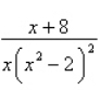 Write the form of the partial fraction decomposition of the rational expression. Do not solve for the constants.   A)    B)    C)    D)    E)   