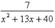 Write the partial fraction decomposition of the rational expression.   A)    B)    C)    D)    E)   