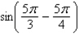 Find the exact value of the given expression.   A)    B)    C)    D)   