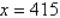 Identify the value of the function   at   . Round to 3 decimal places. A)  6.028 B)  3.618 C)  2.618 D)  4.118 E)  3.118