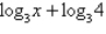 Condense the expression   to the logarithm of a single term. A)    B)    C)    D)    E)   