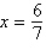 Determine whether or not   is a solution to   . A)  no B)  yes