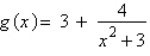 Determine the zeros (if any)  of the rational function   . A)    B)    C)    D)    E)  no zeros
