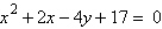 Find the vertex and directrix of the parabola.   A)  vertex:   directrix:   B)  vertex:   directrix:   C)  vertex:   directrix:   D)  vertex:   directrix:   E)  vertex:   directrix:  