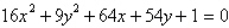 Identify the conic by writing the equation in standard form.   A)    ; ellipse B)    ; ellipse C)    ; ellipse D)    ; circle E)    ; ellipse
