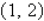 Write the standard form of the equation of the parabola that has a vertex at   and passes through the point   . A)    B)    C)    D)    E)   