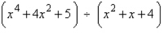 Use long division to divide.   A)    B)    C)    D)    E)   