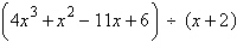 Use synthetic division to divide.   A)    B)    C)    D)    E)   