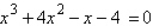 If   is a root of   , use synthetic division to factor the polynomial completely and list all real solutions of the equation. A)    ;   B)    ;   C)    ;   D)    ;   E)    ;  