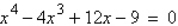 Find all real solutions of the polynomial equation   . A)    B)    C)    D)    E)   