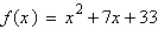 Find the value(s)  of x for which f (x)  = g (x) .     A)    B)    C)    D)    E)   