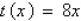 The monthly cost C of running the machinery in a factory for t hours is given by   The number of hours t needed to produce x products is given by   . Find the equation representing the cost C of manufacturing x products. A)    B)    C)    D)    E)   