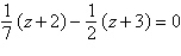 <strong>Solve the equation .</strong> A) B) C) D) E)
