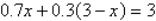 <strong>Solve the equation .</strong> A) 6 B) 5.25 C) 21 D) 10.5 E) 2.625