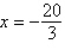 <strong>Solve the equation .</strong> A) B) C) D) E)