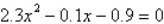 Use the Quadratic Formula to solve the equation   (Round your answer to three decimal places.)  A)    B)    C)    D)    E)   