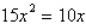 Solve the following quadratic equation using any convenient method.   A)    B)    C)    D)    E)   