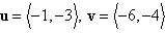 Determine whether u are v and orthogonal, parallel, or neither.   A)  neither B)  orthogonal C)  parallel