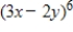 Expand the binomial by using Pascal's triangle to determine the coefficients.Show your work.