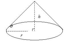 A granular substance such as sand naturally settles into a cone-shaped pile when poured from a small aperture.Its height depends on the humidity and adhesion between granules.The angle of elevation of a pile,θ,is called the angle of repose.If the height of a pile of sand is 11 feet and its diameter is approximately 34 feet,determine the angle of repose.Round answer to nearest degree.   A) 29<sup>o</sup> B) 30<sup>o</sup> C) 31<sup>o</sup> D) 32<sup>o</sup> E) 33<sup>o</sup>