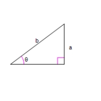  Use an inverse trigonometric function to write θ as a function of x.​   ​ a = x + 6 B = 2 ​ A)   \theta = \arctan \frac { x + 6 } { 2 }  B)   \theta = \arcsin \frac { 2 } { x + 6 }  C)   \theta = \operatorname { arccot } \frac { x + 6 } { 2 }  D)   \theta = \arccos \frac { x + 6 } { 2 }  E)   \theta = \arcsin \frac { x + 6 } { 2 }