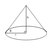 <strong>A granular substance such as sand naturally settles into a cone-shaped pile when poured from a small aperture.Its height depends on the humidity and adhesion between granules.The angle of elevation of a pile,θ,is called the angle of repose.If the height of a pile of sand is 14 feet and its diameter is approximately 47 feet,determine the angle of repose.Round your answer to the nearest degree. </strong> A) 27 ^ { \circ } B) 29 ^ { \circ } C) 28 ^ { \circ } D) 30 ^ { \circ } E) 31 ^ { \circ }