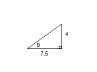  Find the exact values of the six trigonometric functions of the angle ? for each of the two triangles.     ? A) sin ? =  \frac { 15 } { 8 }  csc ? =  \frac { 8 } { 17 }  Cos ? =  \frac { 17 } { 15 }  Sec ? =  \frac { 8 } { 15 }  Tan ? =  \frac { 17 } { 8 }  Cot ? =  \frac { 15 } { 17 }  ? B) sin ? =  \frac { 17 } { 15 }  csc ? =  \frac { 17 } { 8 }  Cos ? =  \frac { 15 } { 8 }  Sec ? =  \frac { 8 } { 17 }  Tan ? =  \frac { 8 } { 15 }  Cot ? =  \frac { 15 } { 17 }  ? C) sin ? =  \frac { 8 } { 17 }  csc ? =  \frac { 17 } { 8 }  Cos ? =  \frac { 15 } { 17 }  Sec ? =  \frac { 17 } { 15 }  Tan ? =  \frac { 8 } { 15 }  Cot ? =  \frac { 15 } { 8 }  ? D) sin ? =  \frac { 15 } { 8 }  csc ? =  \frac { 8 } { 15 }  Cos ? =  \frac { 17 } { 15 }  Sec ? =  \frac { 15 } { 17 }  Tan ? =  \frac { 17 } { 8 }  Cot ? =  \frac { 8 } { 17 }  ? E) sin ? =  \frac { 15 } { 17 }  csc ? =  \frac { 8 } { 15 }  Cos ? =  \frac { 8 } { 17 }  Sec ? =  \frac { 15 } { 8 }  Tan ? =  \frac { 17 } { 8 }  Cot ? =  \frac { 17 } { 15 }  ? 