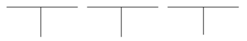 A business paid $2,500 to satisfy a previously recorded account payable.Set up two or more T-accounts below and show how this transaction would be recorded directly in those accounts.  