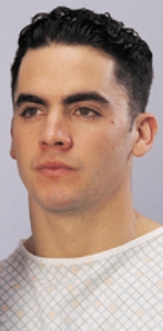 A patient complains of pain in the jaw, swelling, and the inability to open the mouth without pain. Where should the nurse palpate when assessing this patient?   