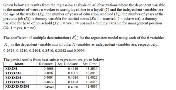 SCENARIO 15-6 Referring to Scenario 15-6, what is the value of the variance inflationary factor of Job Yr?