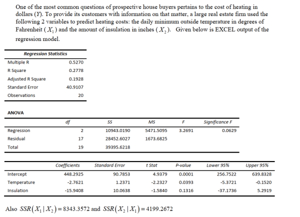 14-22 Introduction to Multiple Regression Referring to Scenario 14-6, the partial F test for