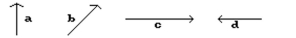  Draw a sketch to represent the vector. Refer to the vectors pictured here.   - 3 \mathbf { d }  A)   B)    