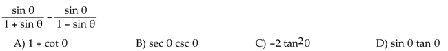 Perform the indicated operations and simplify the result so there are no quotients.  <div style=padding-top: 35px> 