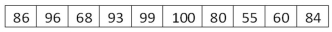 The Sea Mist Hotel collects customer satisfaction data daily. Yesterday, the hotel was 99% occupied and the manager wanted to quickly assess customer satisfaction. She randomly selected 10 scores. 100 points is the maximum score. The mean score is 82.1. The 10 scores were:   What is the variance?