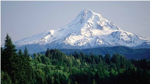   Mount Hood (pictured) is part of the Cascade Range. These active volcanoes are a chain that stretches along the west coast from northern California to southern British Columbia, Canada. The Cascades are ________. A) evidence of subduction in the Pacific Northwest of the United States B) evidence of rifting of the North American continent C) a product of the San Andreas Fault D) due to a hot spot beneath Seattle