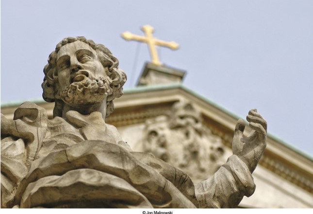 On the world map of religions a main difference between North and South America is   A) that you find pockets of Hinduism in South America. B) that there is more Protestantism in South America. C) that Islam is more prevalent in South America. D) that Roman Catholicism no longer appears on either continent.