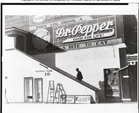 <strong>These photos show a couple of groups at times to be out in terms of acceptance by the majority.These two groups were </strong> A)Germans and English. B)Protestants and Anglicans. C)Japanese and Coloreds (African Americans). D)Russians and Ukrainians.