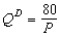 Suppose demand is given by the equation:   At what point along this demand curve will total revenue be maximized?