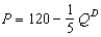 Scenario 10-3 Suppose the equation for the demand curve in a market is   ,where   is the quantity demanded and   is the price.Also,suppose the equation for the supply curve in the same market is   ,where   is the quantity supplied. -Refer to Scenario 10-3.What are the market equilibrium quantity and price?