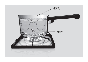 Heat transfer that occurs through the movement of a fluid,driven by temperature differences among various points within the fluid,is termed ____________.   A) radiation B) conduction C) convection D) adhesion