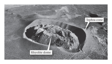 Rhyolitic lavas ____________.   A) do not flow as far from the vent as basaltic lavas do B) cool much more slowly than basaltic lavas do C) are associated with volcanoes that almost never emit pyroclastic debris D) All of the above are correct.