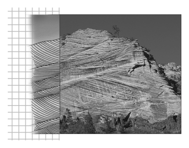 Consult the figure below.Distinct internal laminations that are inclined at an angle to the boundary of the main sedimentary layer are called ___________.   A)  graded beds B)  cross beds C)  horizontal beds