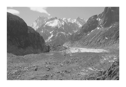 Glacial till is composed of ____________ sized particles.   A)  clay- to boulder- B)  mostly boulder- C)  mostly clay- D)  mostly sand-