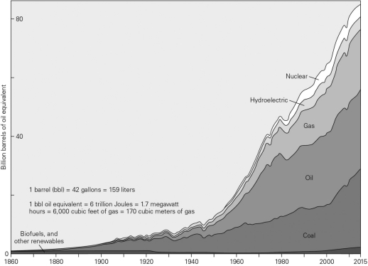 In 1900,the most commonly used source of energy in the United States was ________.   A) coal B) oil C) natural gas D) hydrothermal