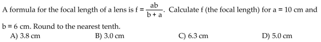 Solve the problem.