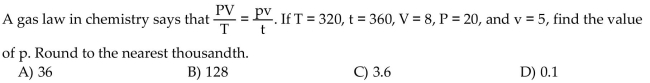 Solve the problem.