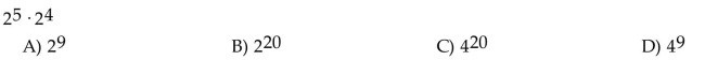Use the product rule to simplify the expression. Write the result using exponents.  <div style=padding-top: 35px> 