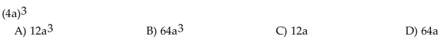 Use the power rule and the power of a product or quotient rule to simplify the expression.  <div style=padding-top: 35px> 