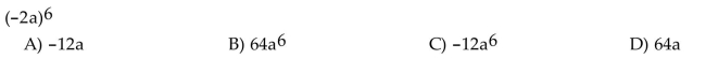 Use the power rule and the power of a product or quotient rule to simplify the expression.  <div style=padding-top: 35px> 